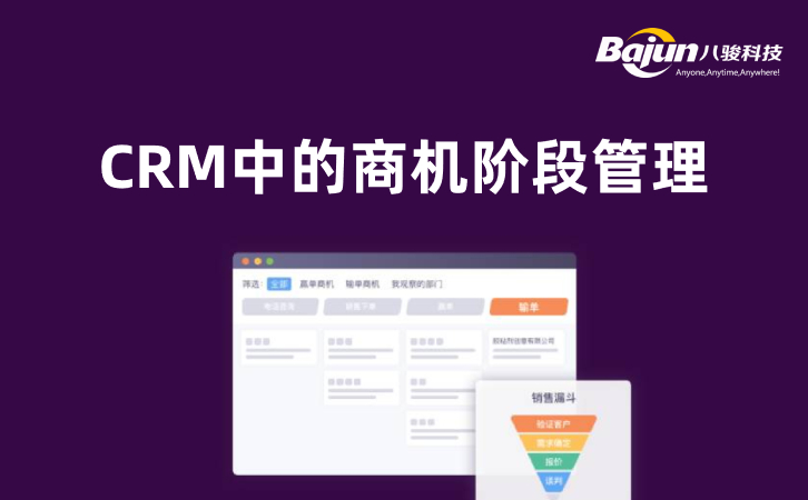 CRM商機(jī)管理